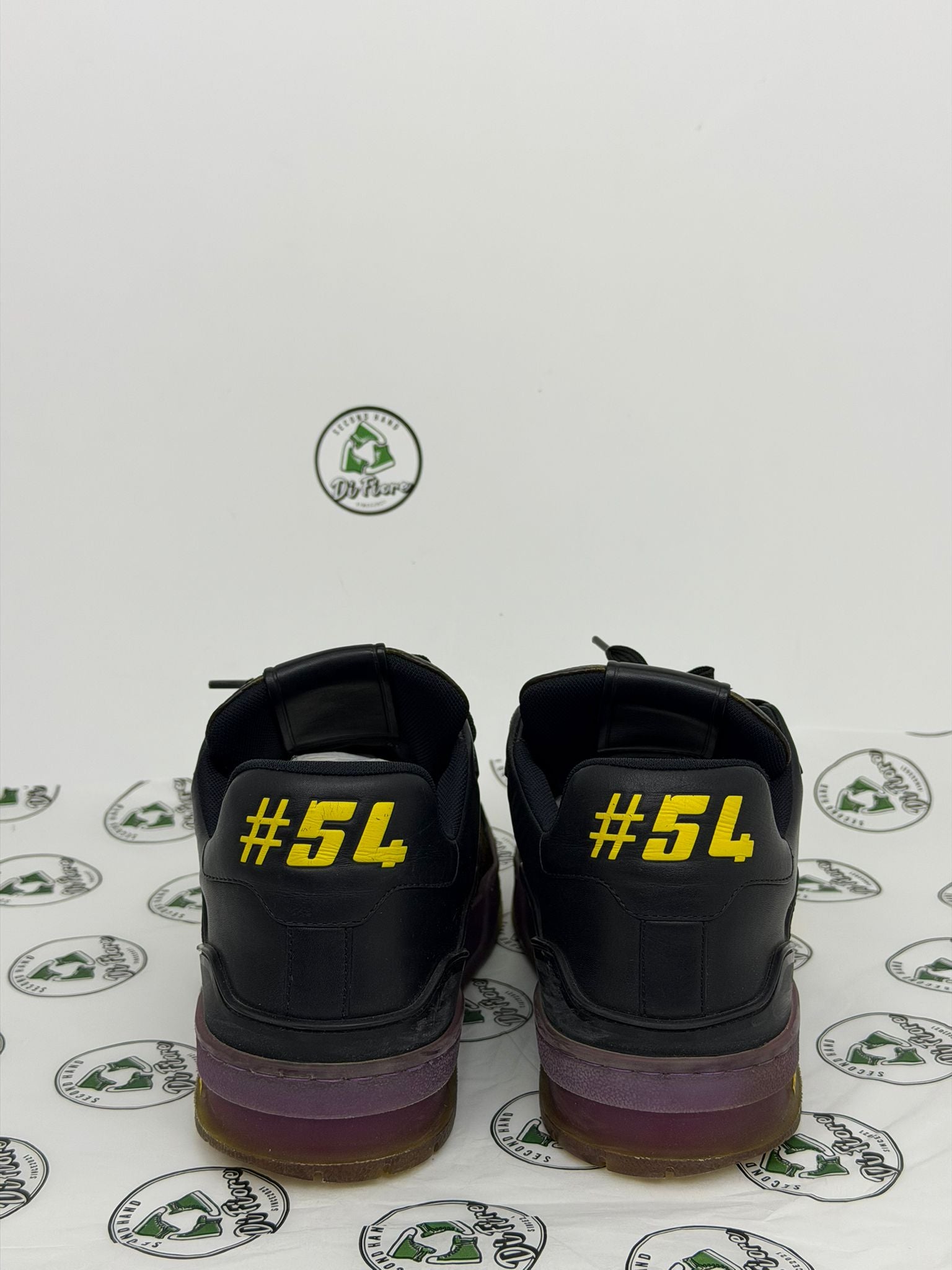 Louis Vuitton trainer Size 6.5=40.5 veste 41.5 nera e marrone