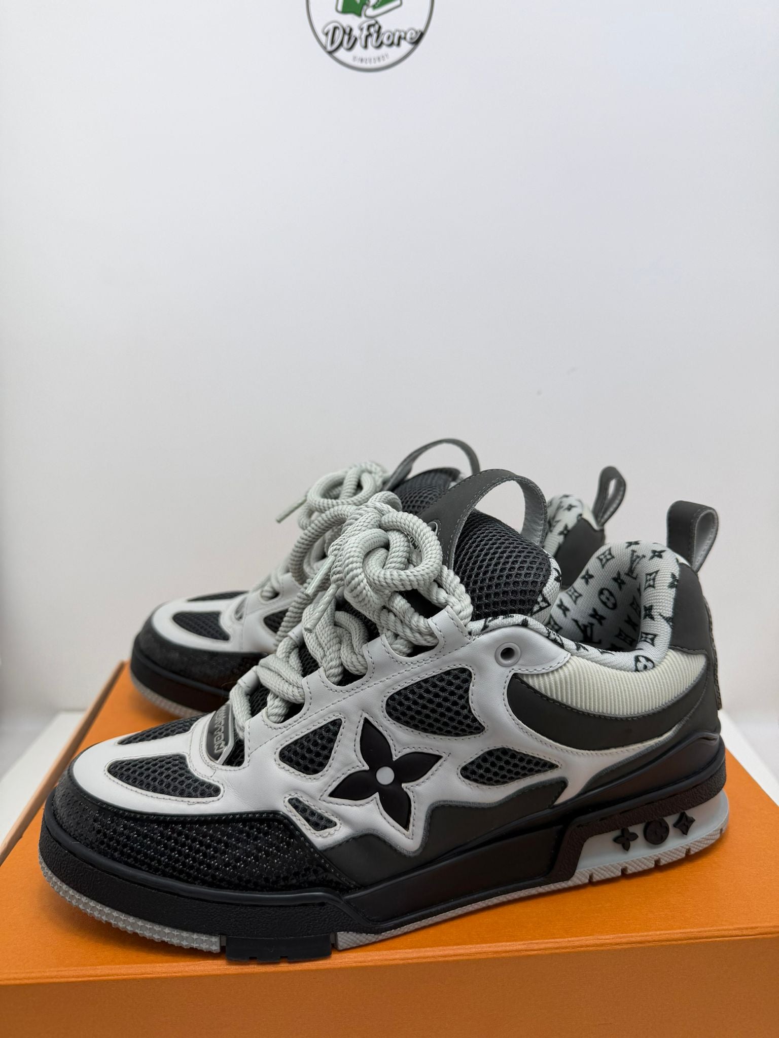 Louis Vuitton skate 43 grigie