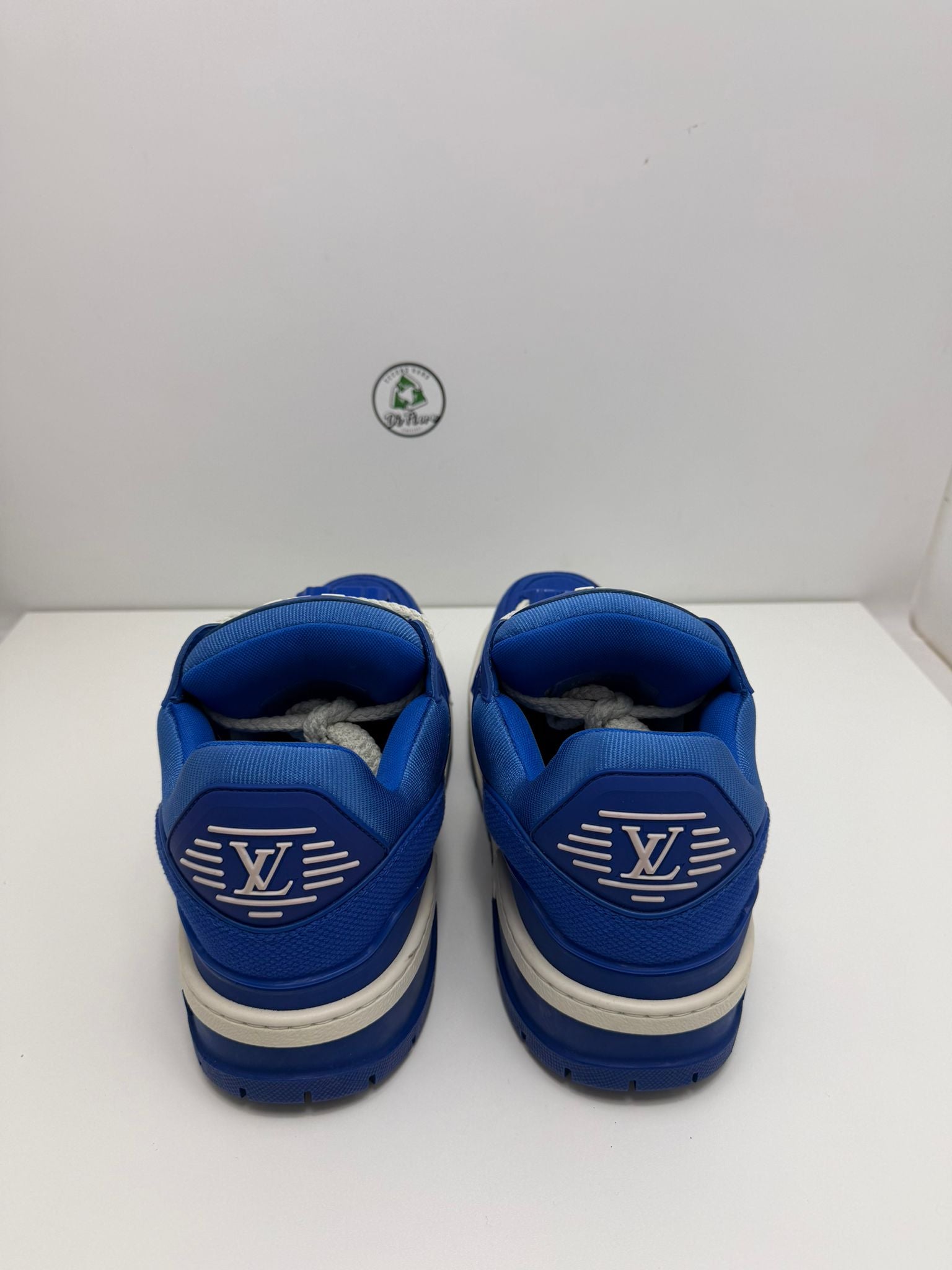 Louis Vuitton trainer maxi Size 10=44 veste 45/45.5 blu