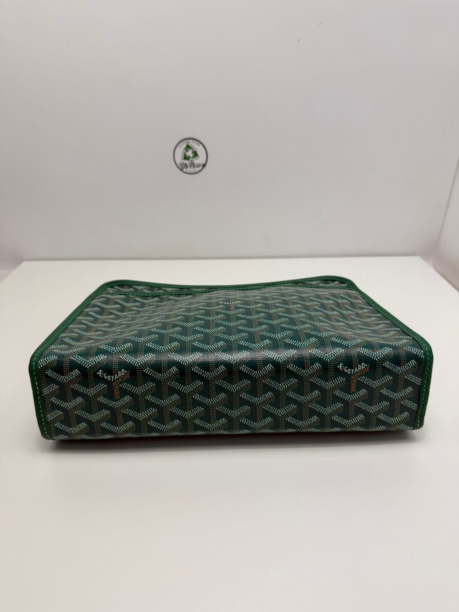 pochette Goyard misura GM verde