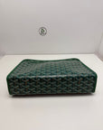 pochette Goyard misura GM verde