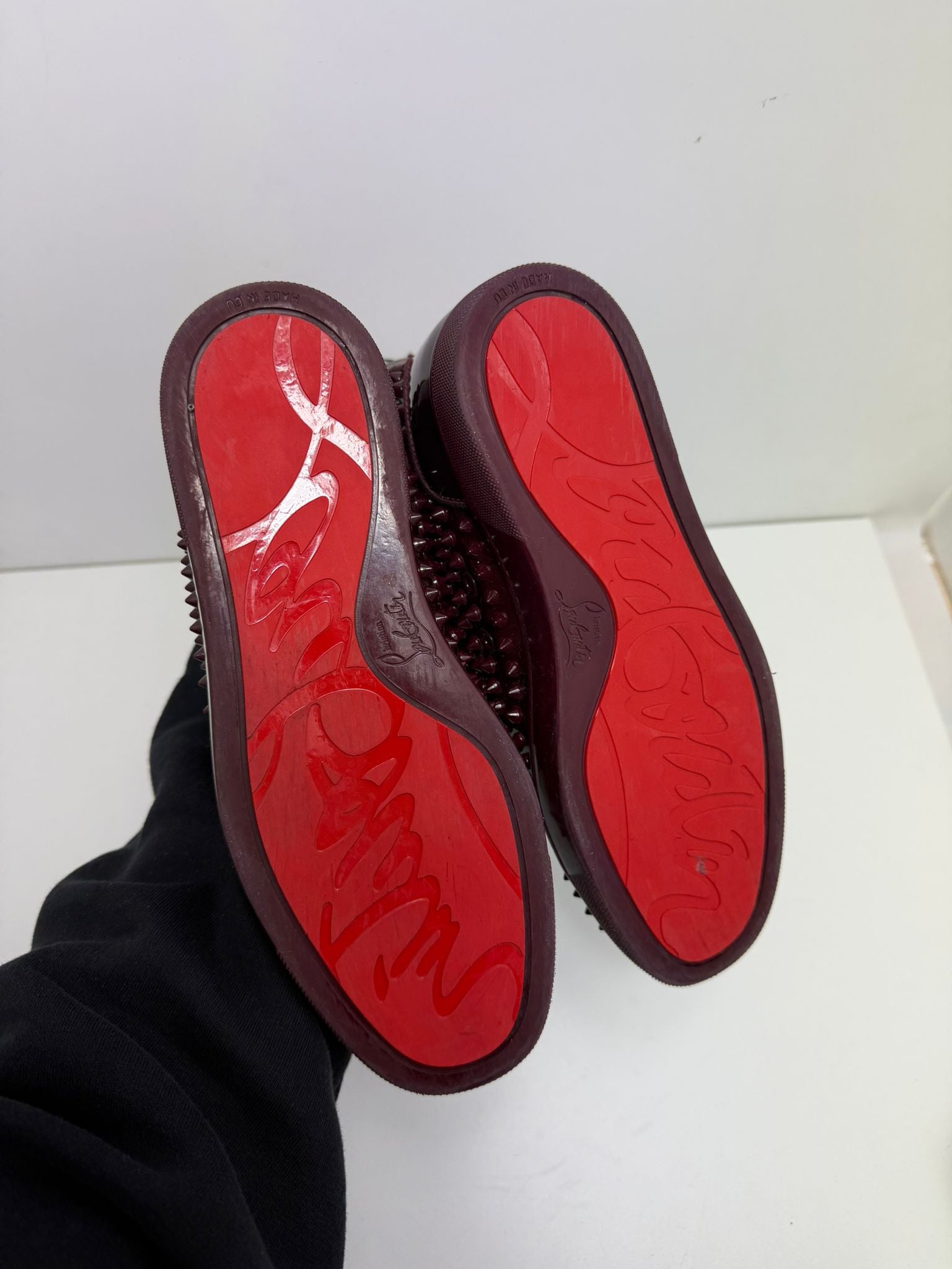 Christian Louboutin 38.5 bordeaux