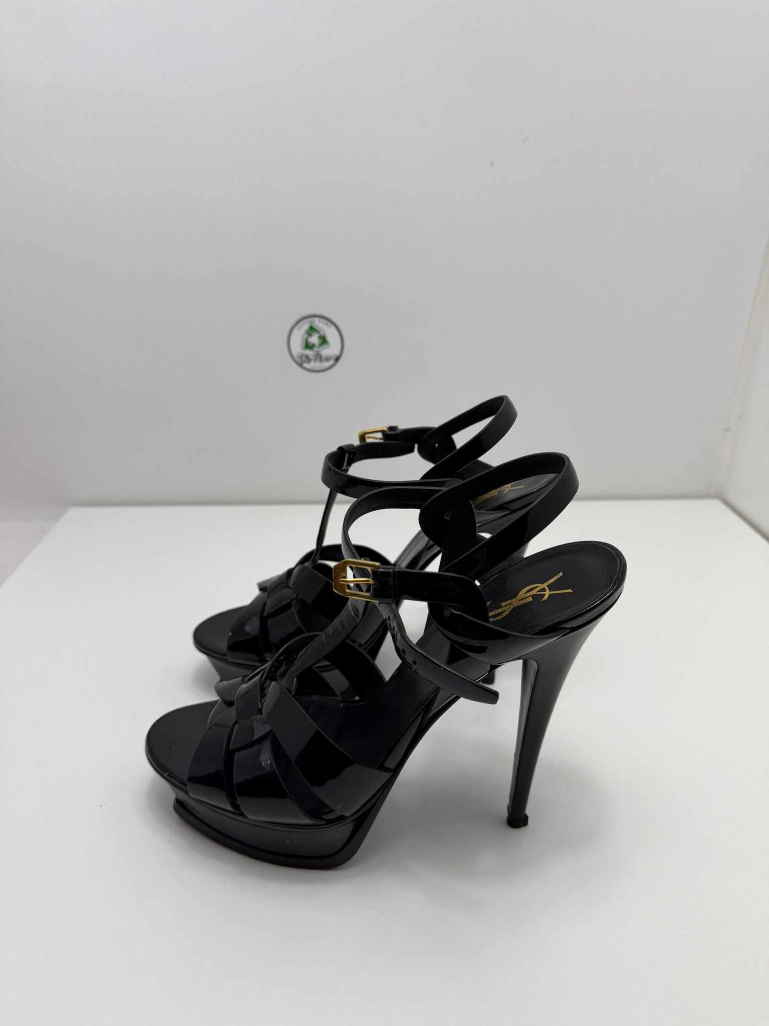 Tacco Saint Laurent Size 40 Nere