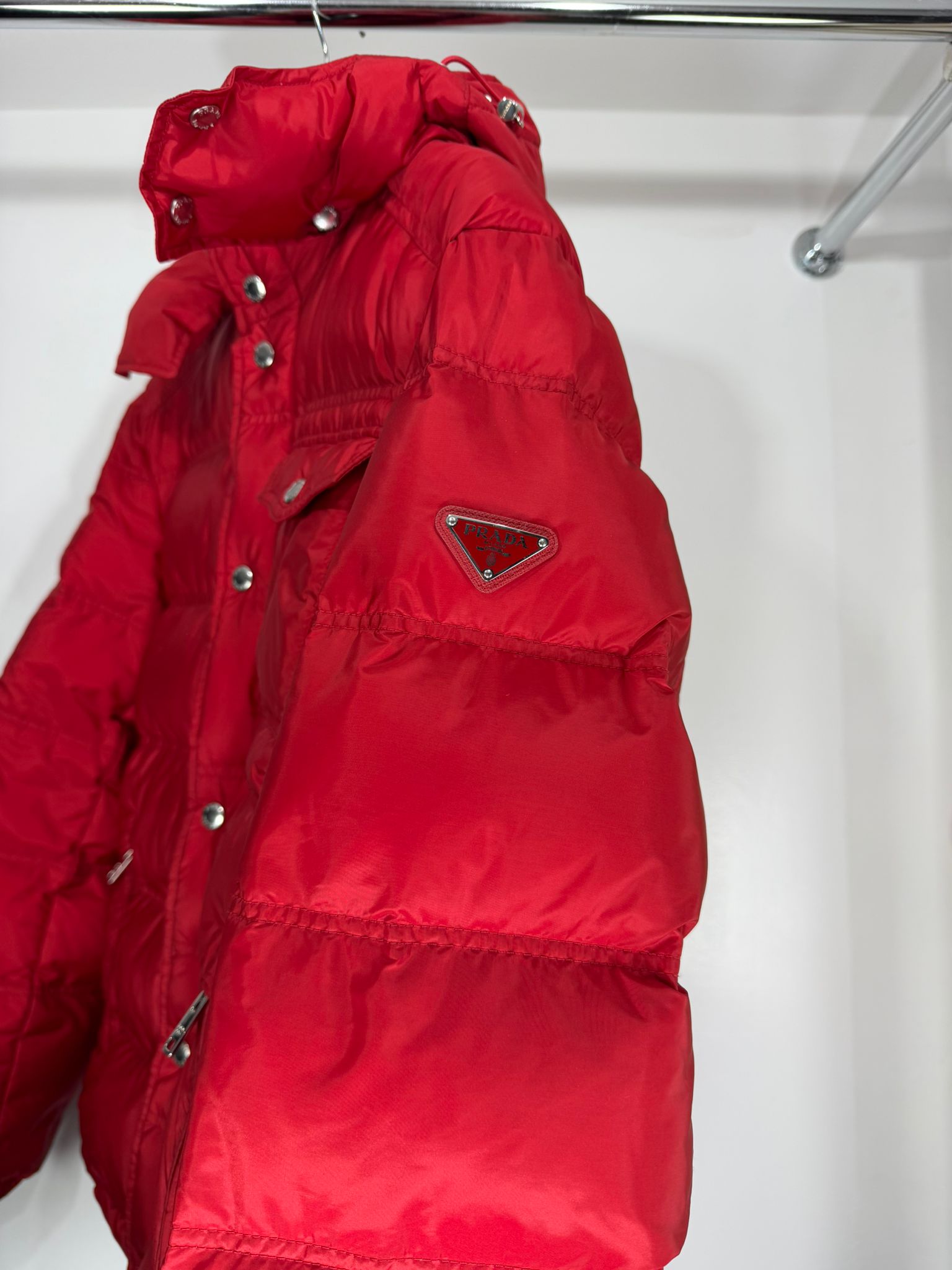 Giubbotto Prada Size 50 rosso