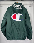 giubbino Champion X supreme Size L verde scuro