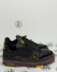 Louis Vuitton trainer Size 6.5=40.5 veste 41.5 nera e marrone