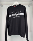 Felpa Gucci Size L nera e bianca