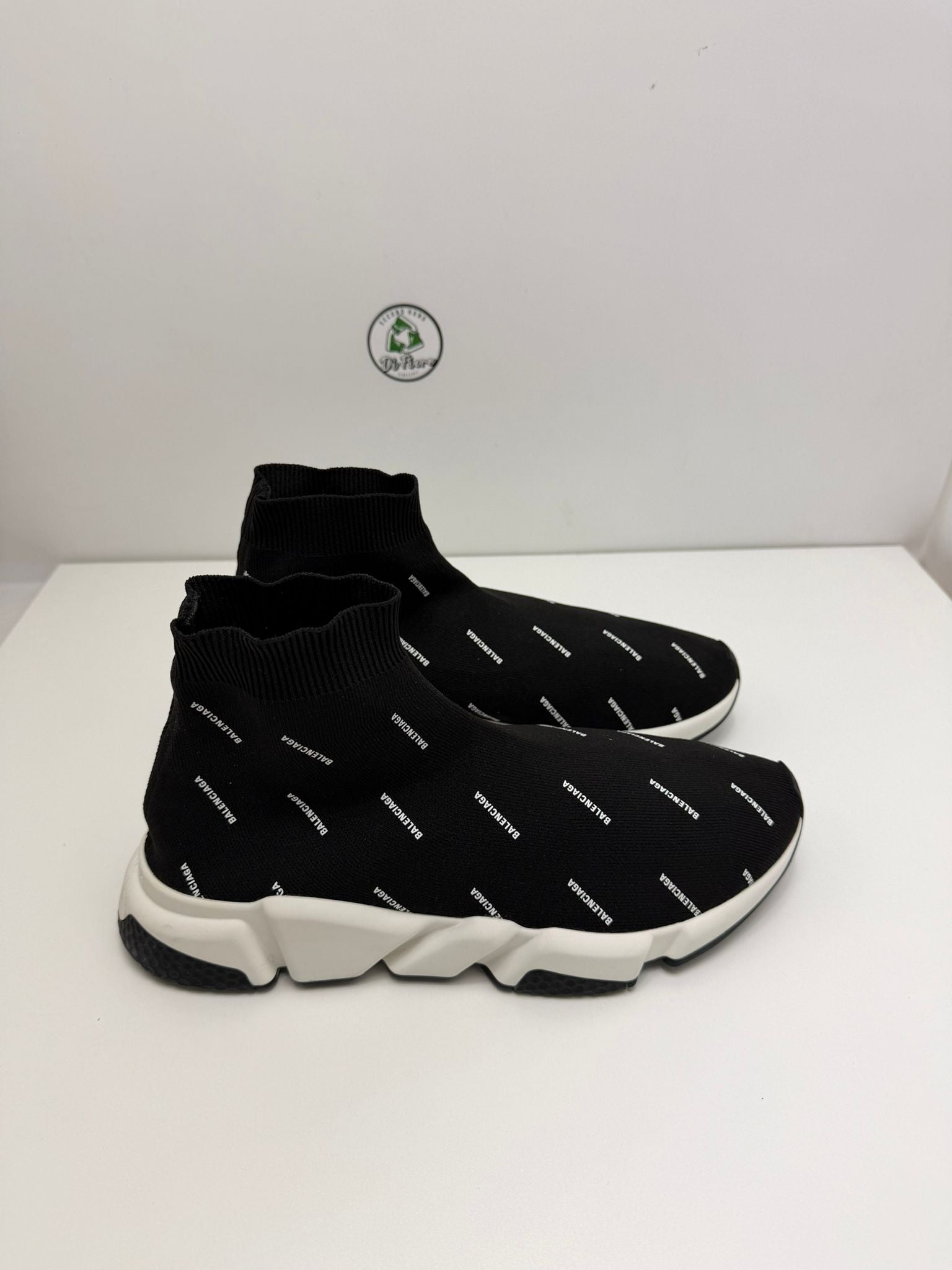 Balenciaga speed 43 nere e bianche