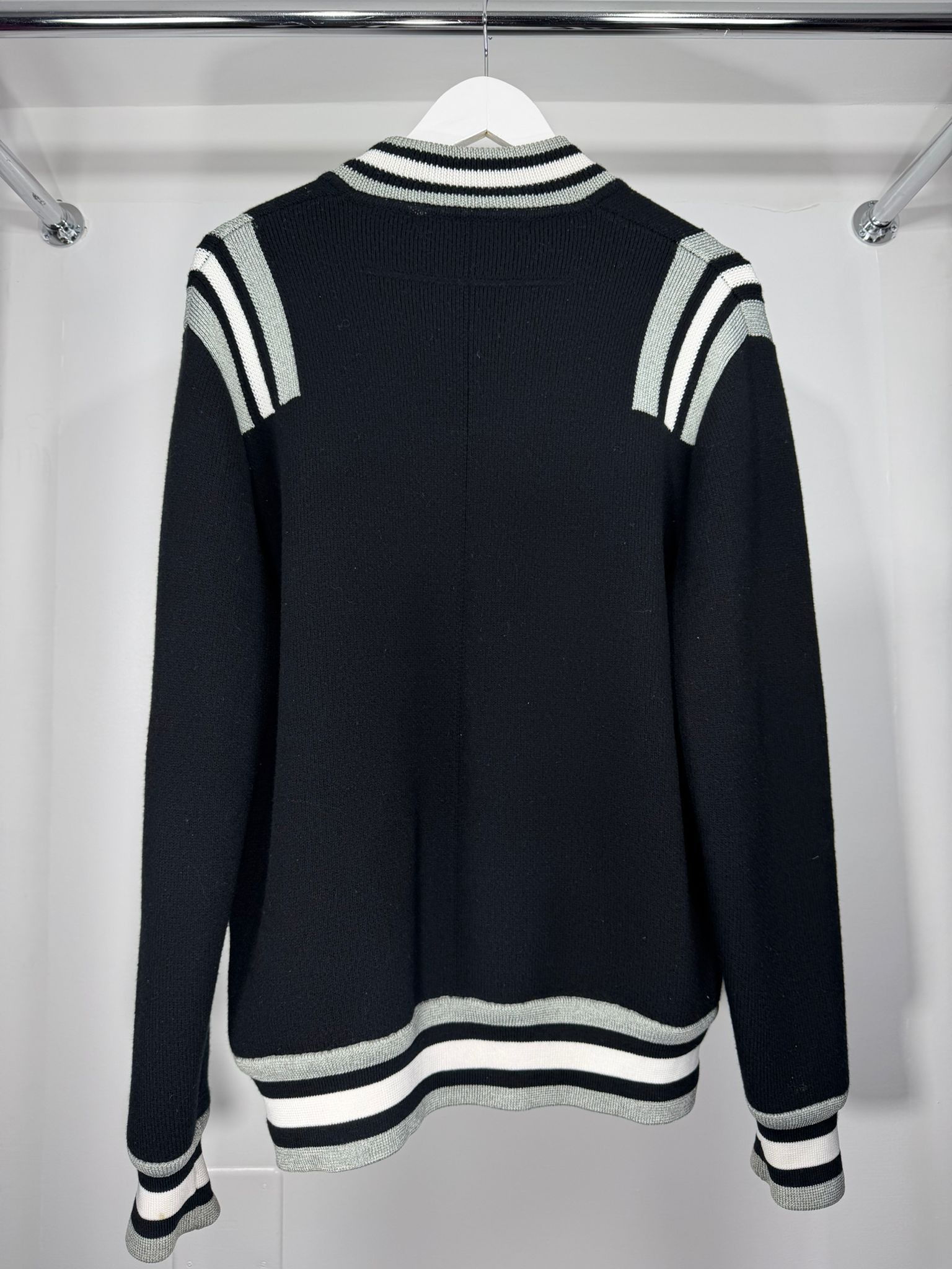 Giacca leggera Givenchy Size L nera grigia e bianca