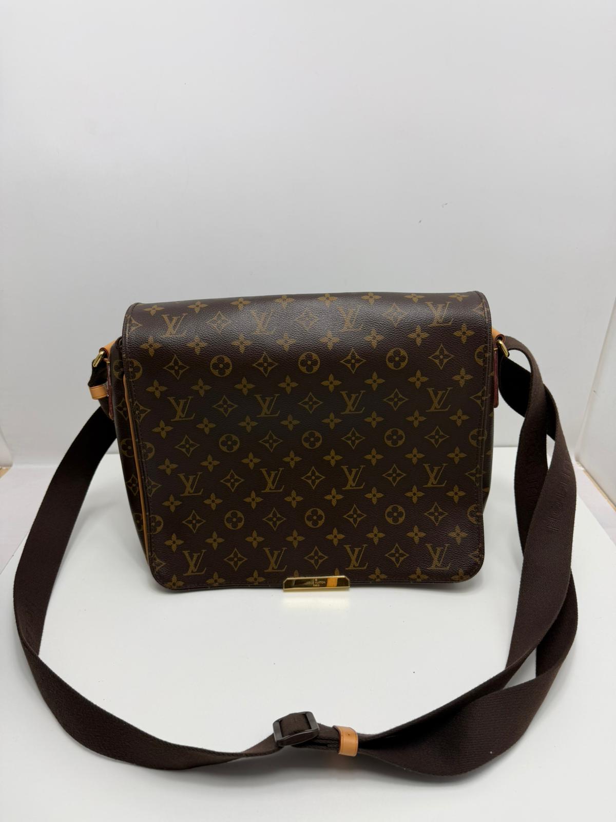 borsello Louis Vuitton marrone