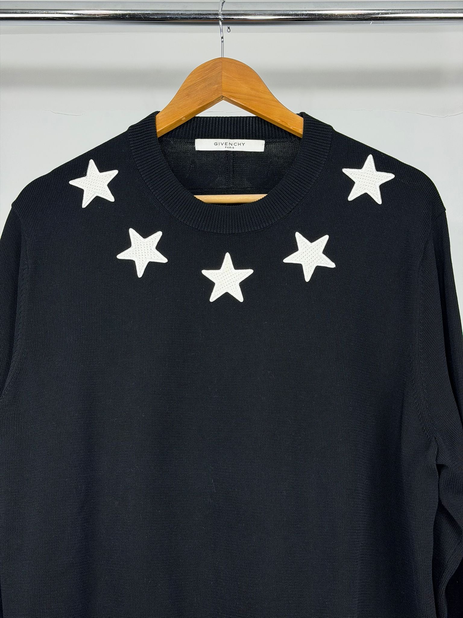 Felpa Givenchy Size M nera e bianca