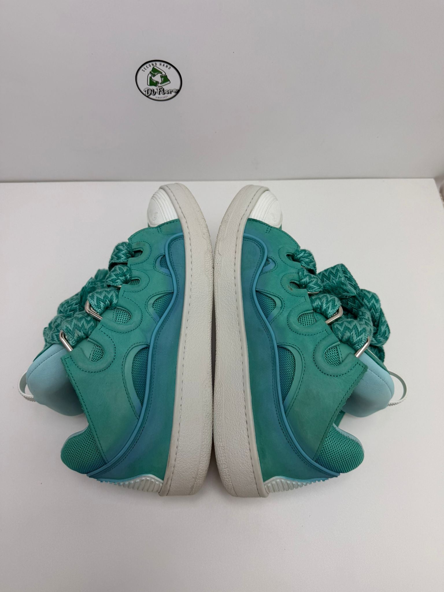 lanvin crub Size 46 verde e azzurre