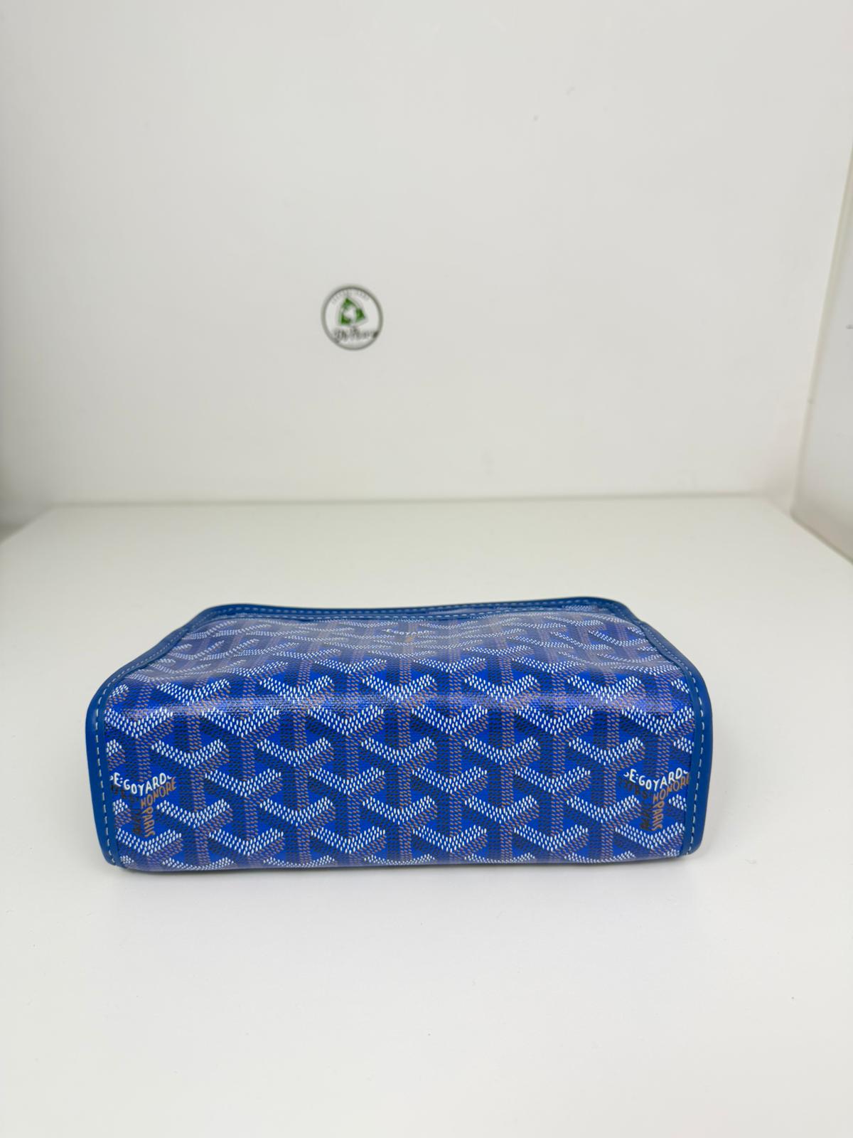 pochette Goyard misura MM blu