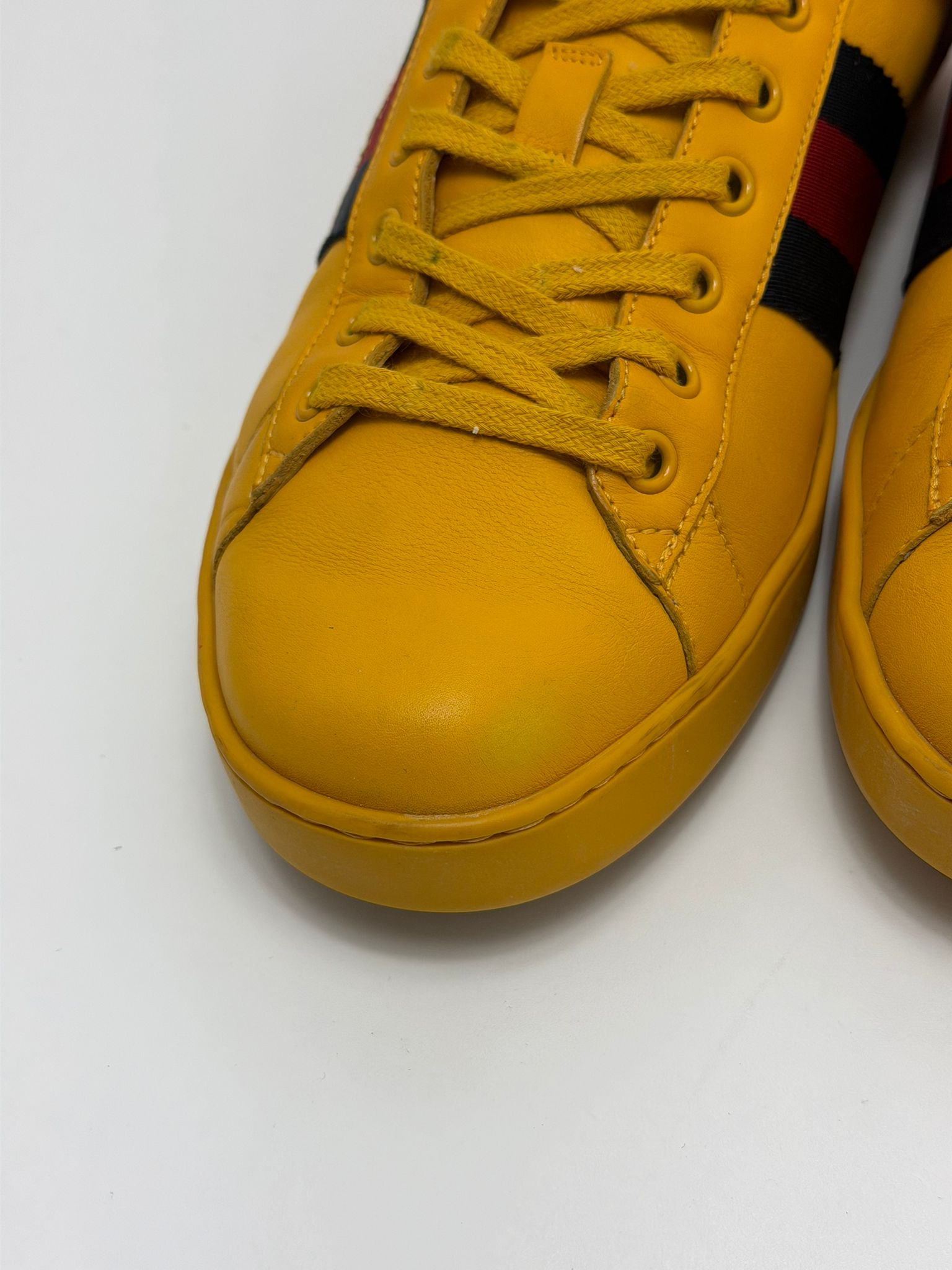 Gucci ace Size 8.5=42.5 gialla rossa e blu