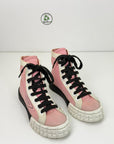 Prada downtown Size 36.5 rosa bianche e nere