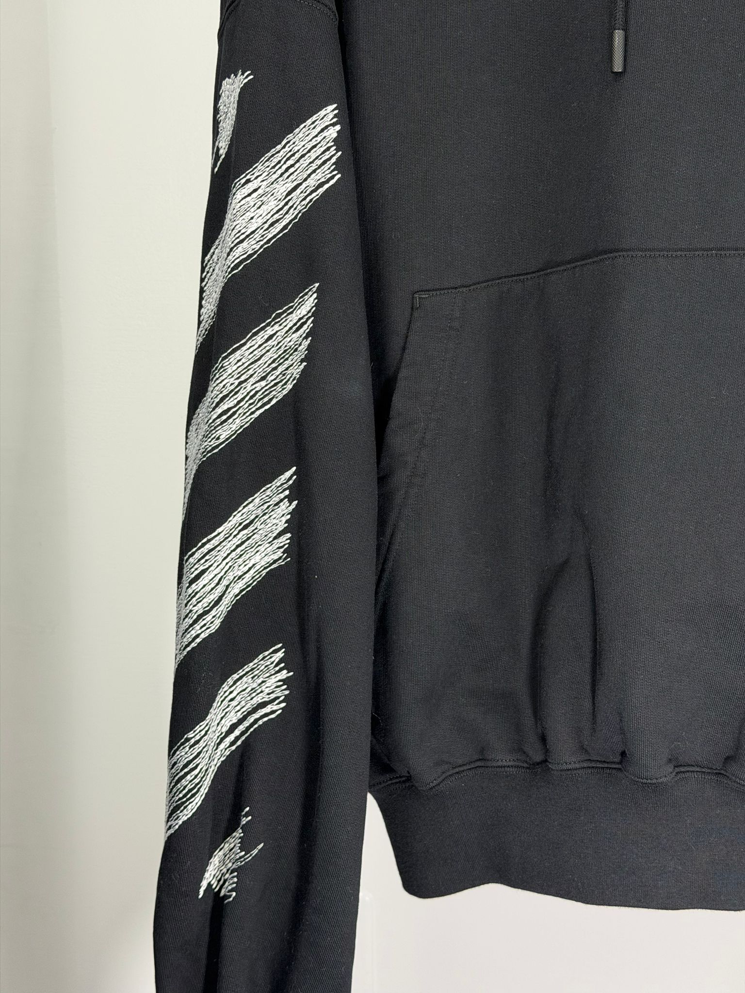 felpa Off white Size XL nera bianca