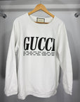 Felpa Gucci Size M bianca e nera