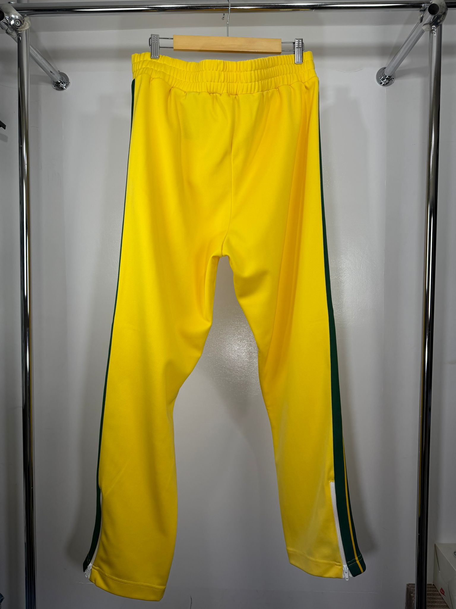 Pantalone e felpa Palm Angels Size XXL giallo e verde