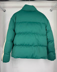 giubbotto Moncler X Palm angels Size 2=M verde e panna