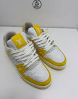 Louis Vuitton trainer giallo 43.5