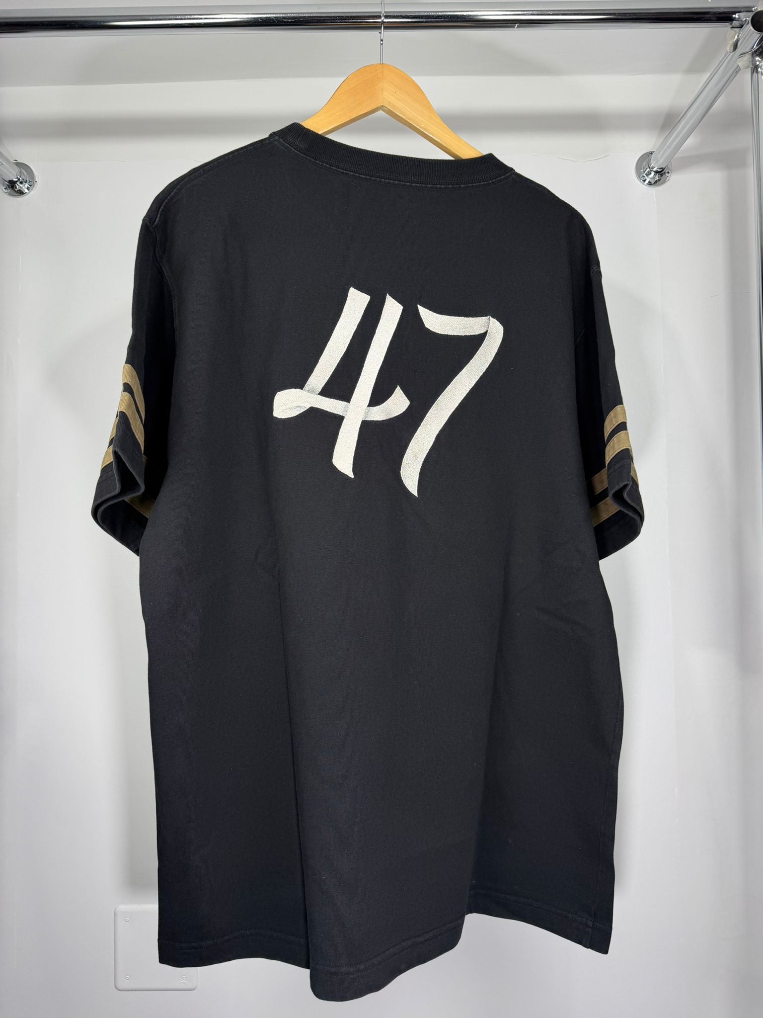 t-shirt Dior Size XXL nera grigia e marrone