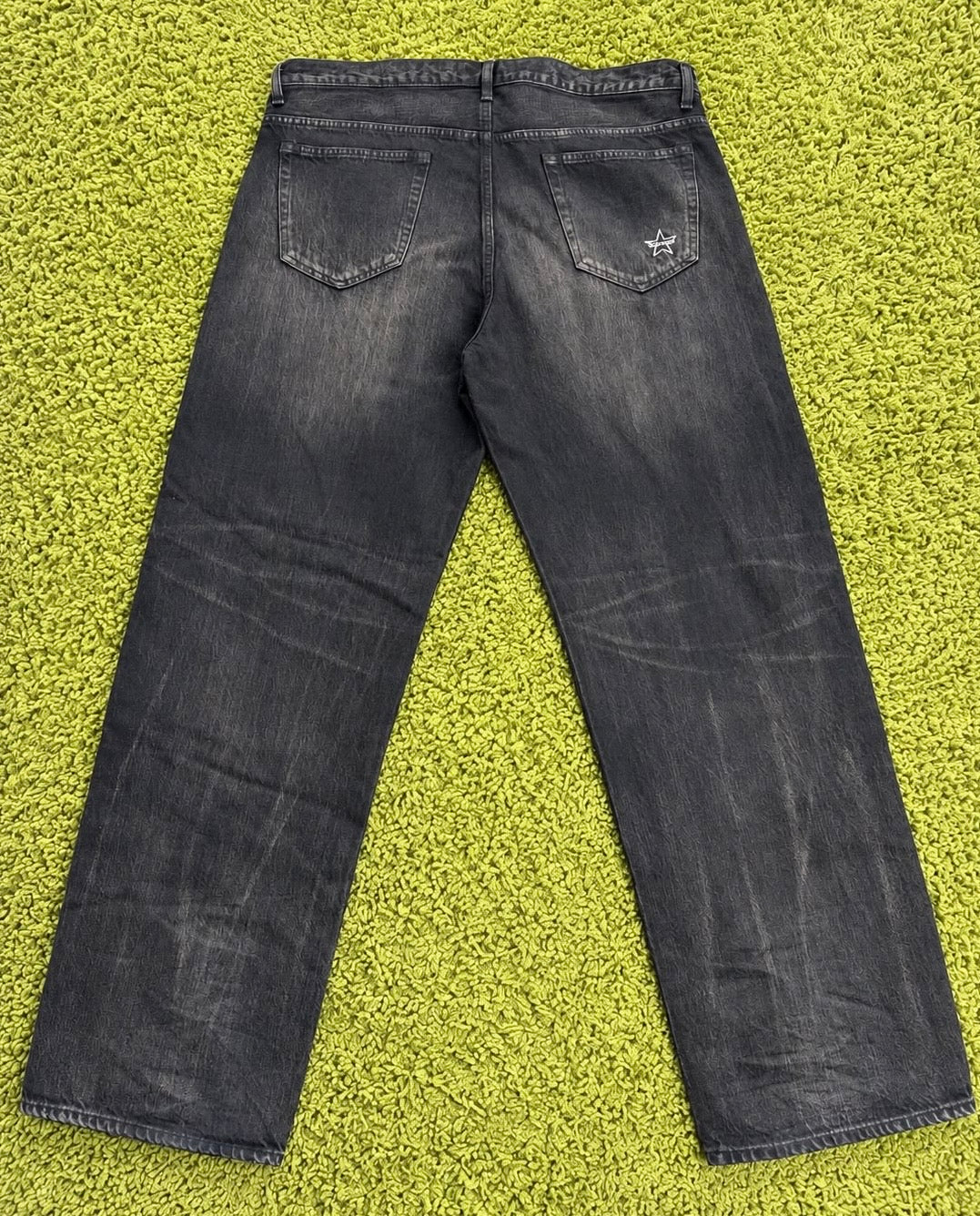 Jeans Distressed Loose Fit Supreme Nero 36