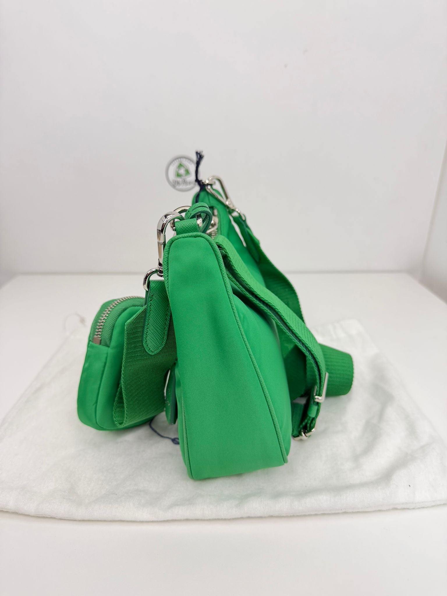 borsa Prada verde