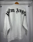 Felpa Palm angels Size M grigia e nera