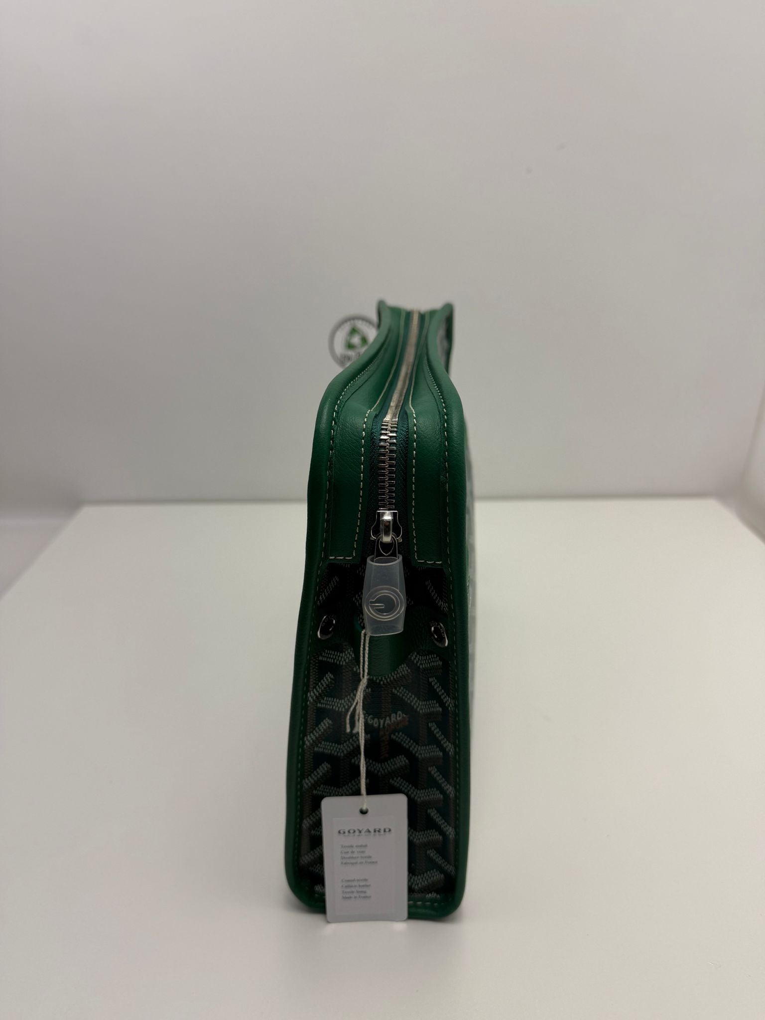pochette Goyard misura GM verde
