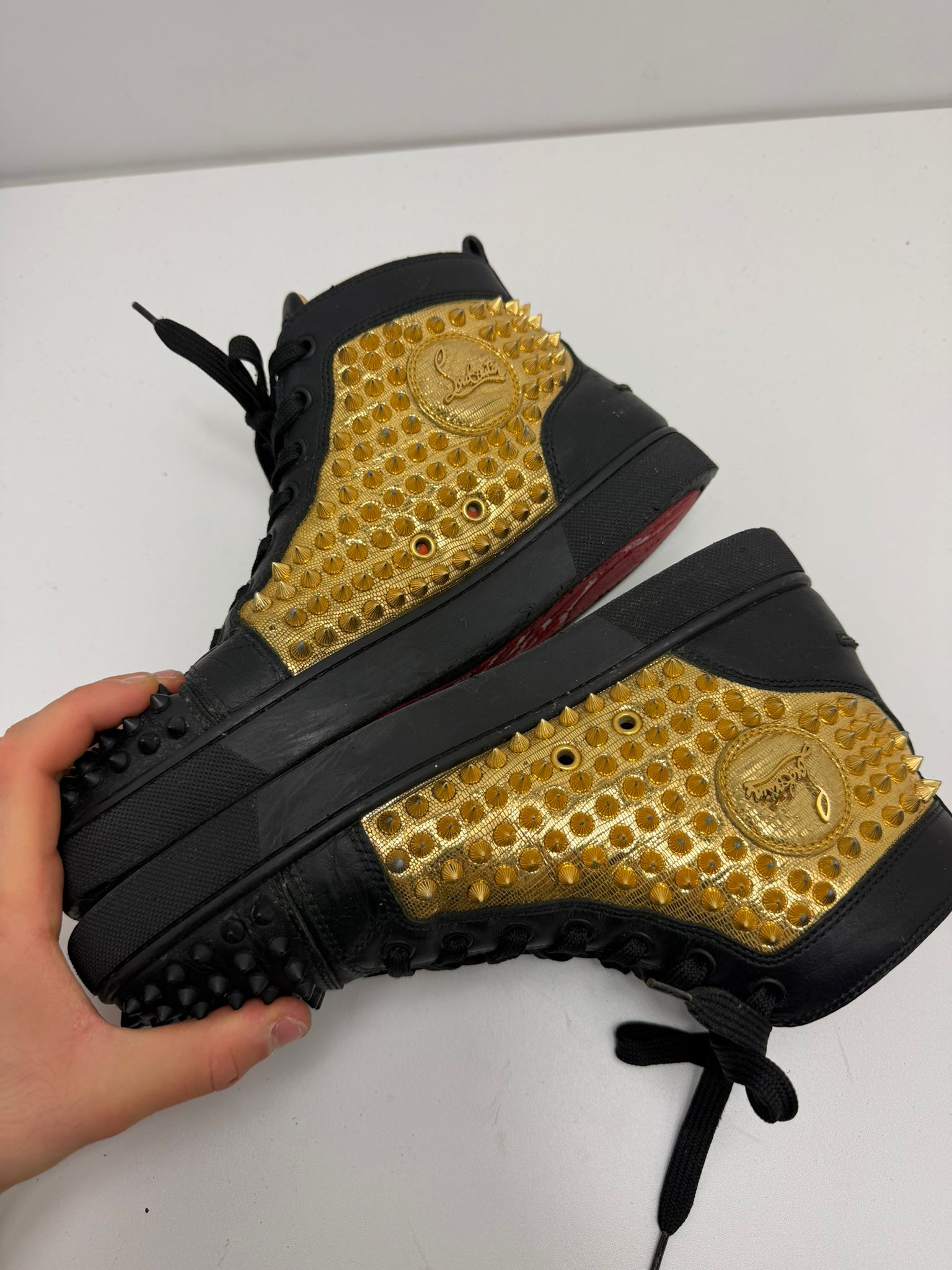 Christian Louboutin alta in pelle 41