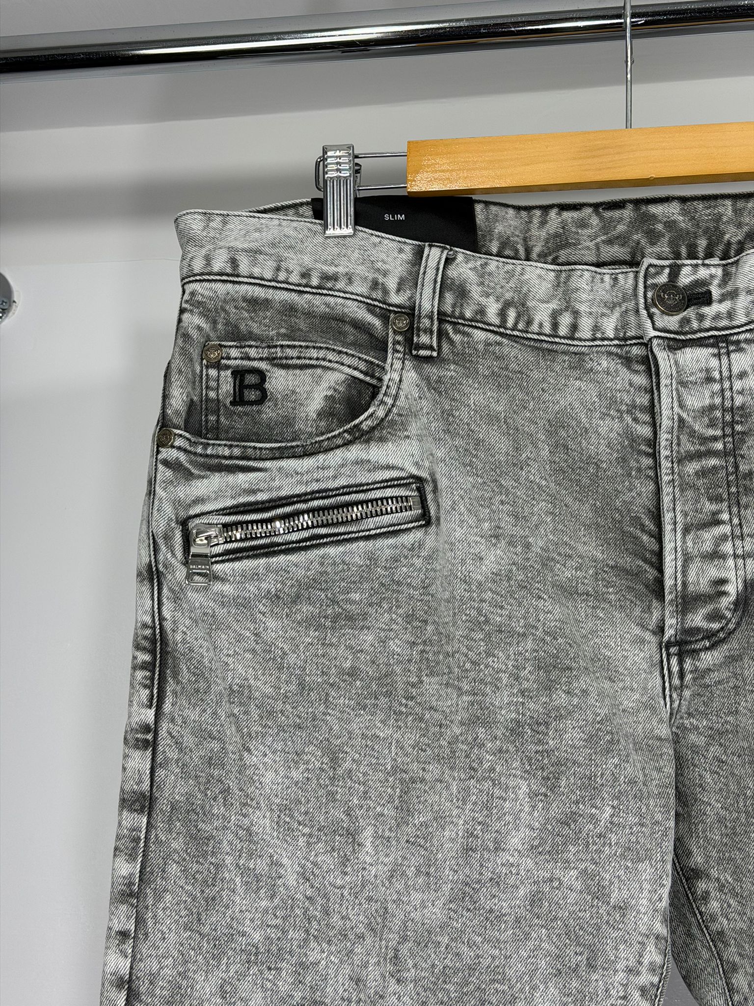 Jeans Balmain Size 50 grigio