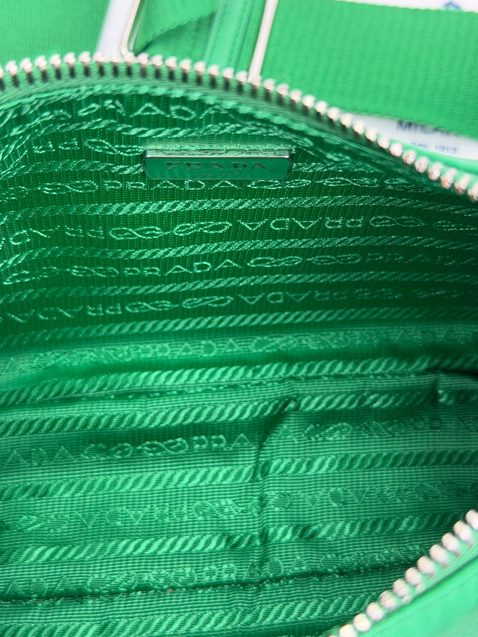 borsa Prada verde