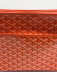 pochette Goyard misura GM verde