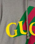Felpa Gucci Size S marrone giallo verde e rosso