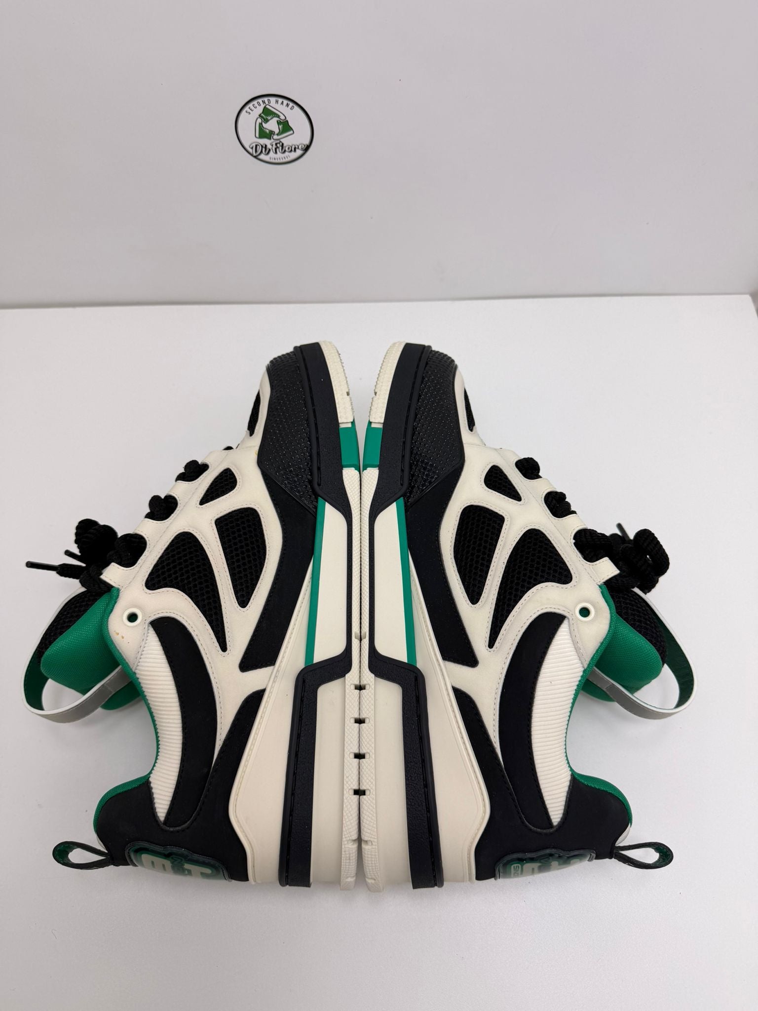 Louis Vuitton skate Size 11=45 veste 46 nera verde e bianca