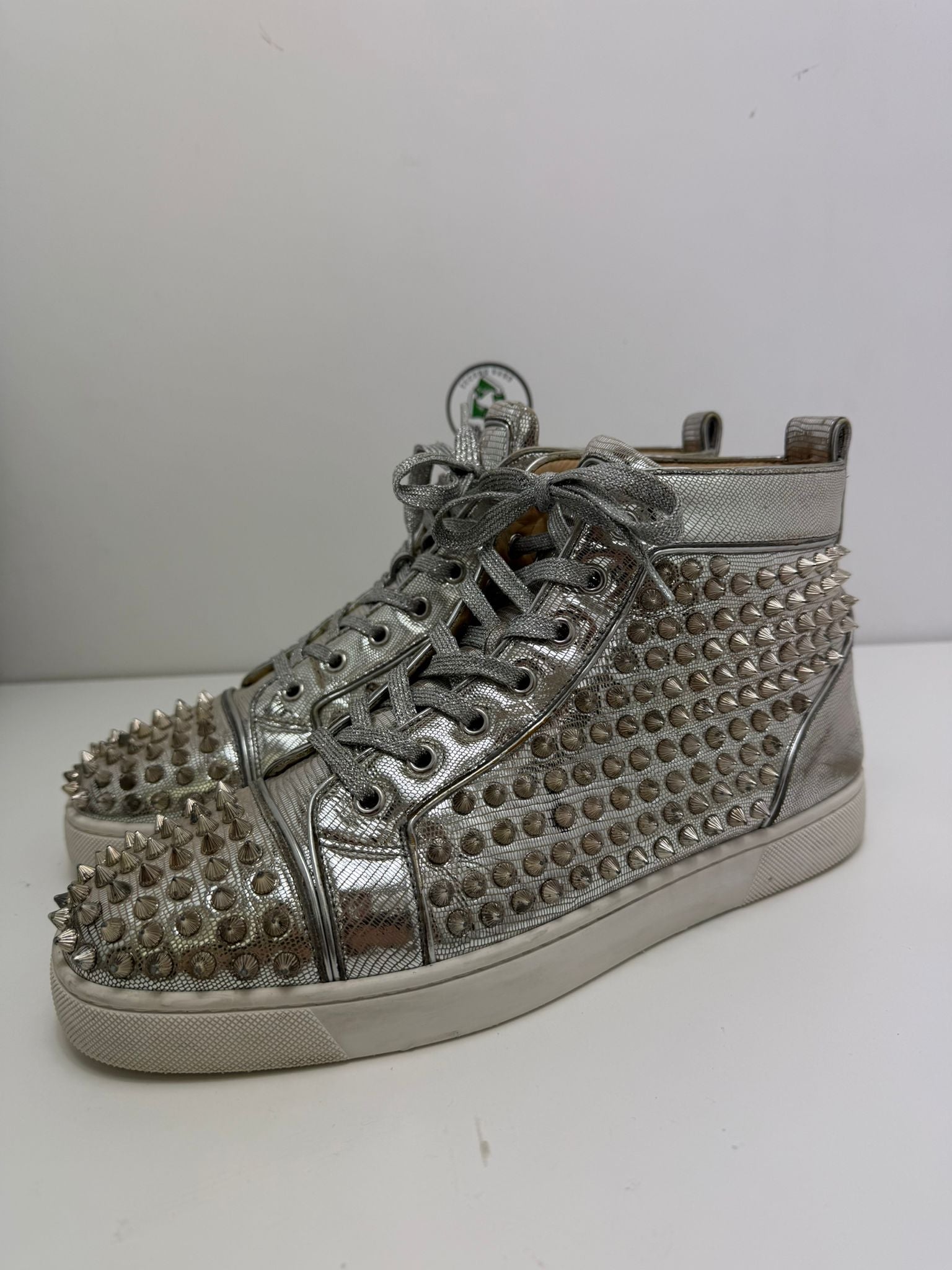 Christian Louboutin 42 argentate