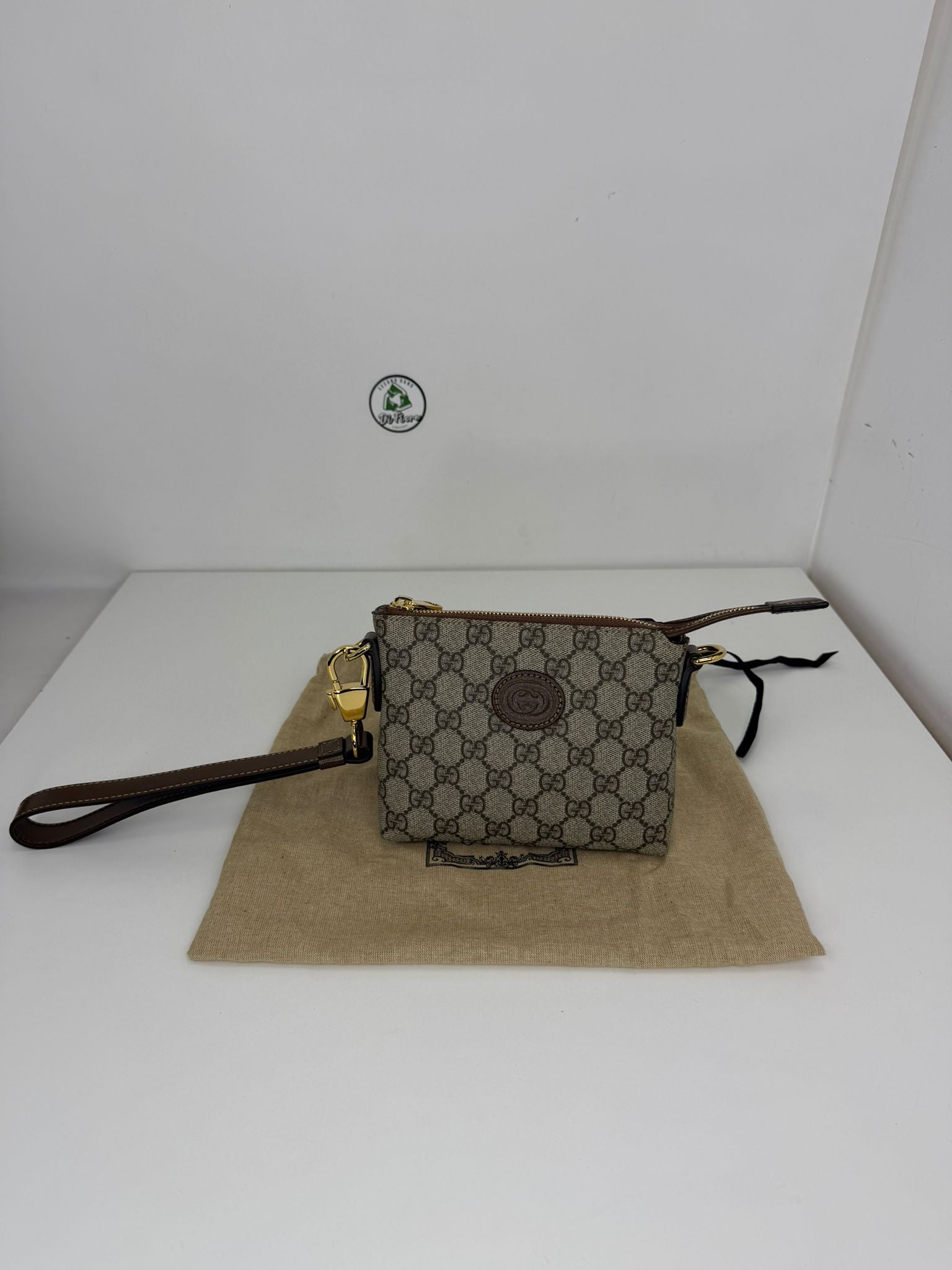 pochette Gucci marroncina