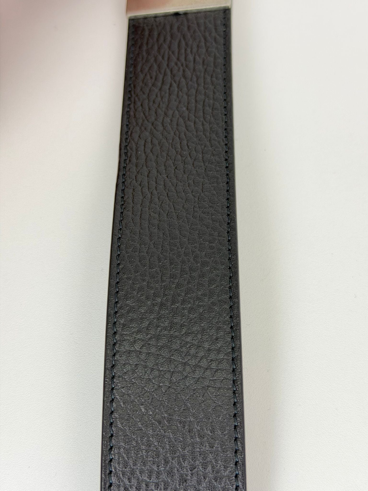 cintura Gucci reversibile Taglia 100 nera