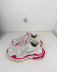 Balenciaga Triple S Size 36 bianca e rosa