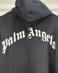 Felpa Palm Angels Size L nera e bianca