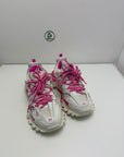 Balenciaga track 37 bianca e rosa