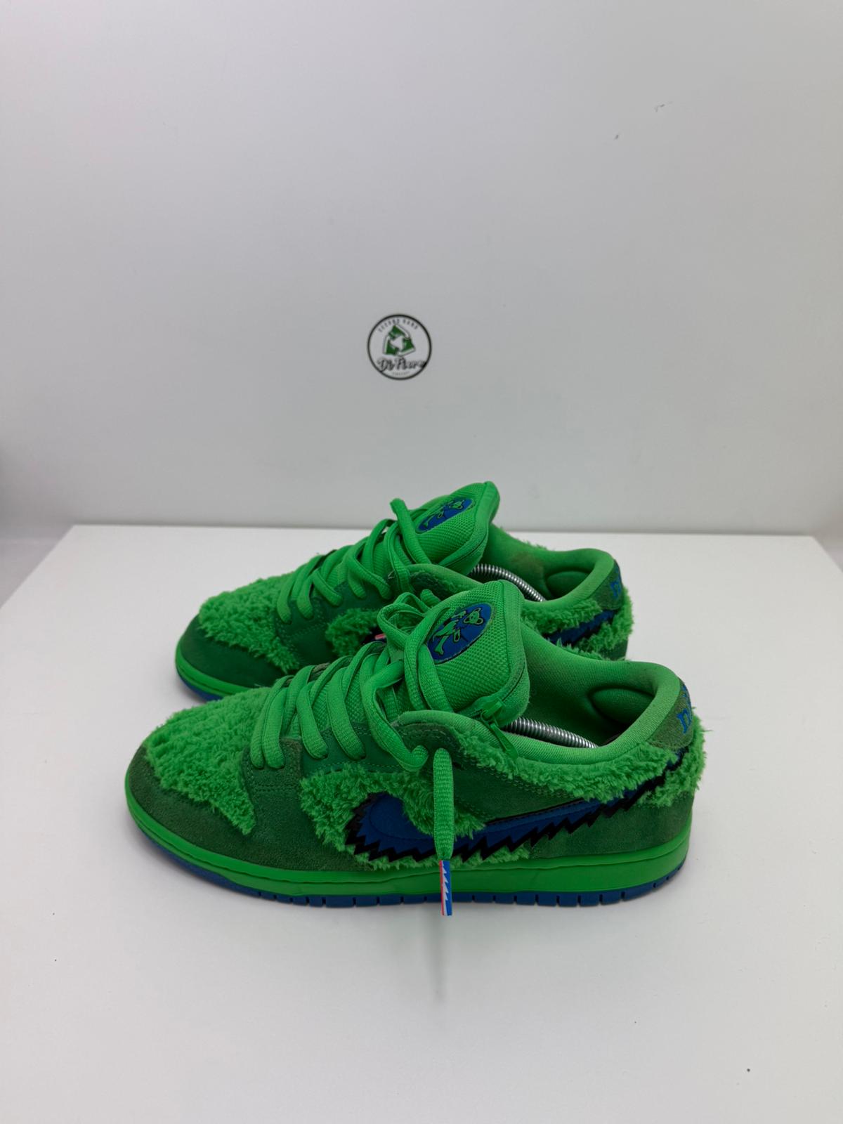 Nike SB dunk low grateful dead Bears green Size 41 Verdi e blu