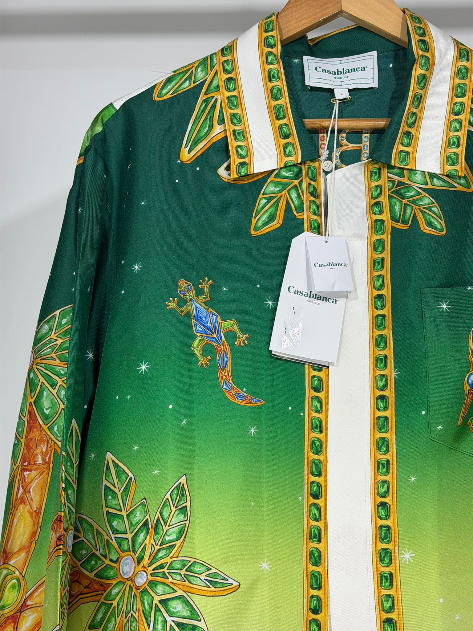Camicia Casablanca L verde