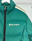giubbotto Moncler X Palm angels Size 2=M verde e panna
