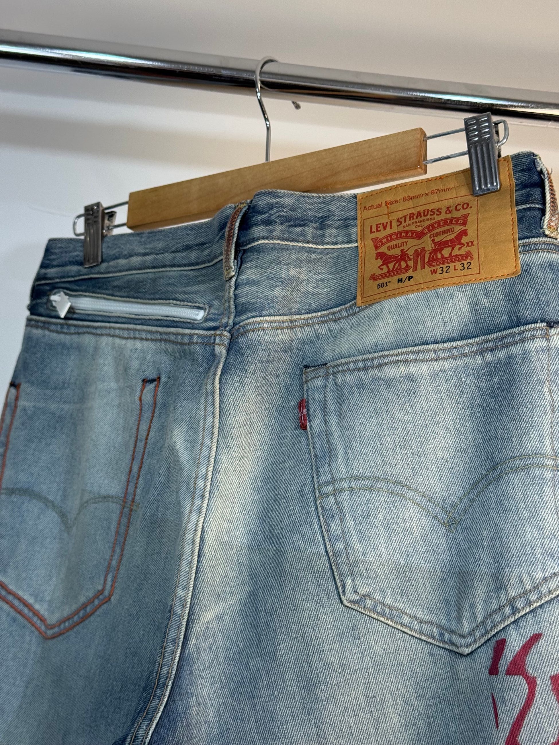 Jeans Levi,s x Heron Preston