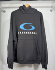 felpa Balenciaga Size S nera e blu