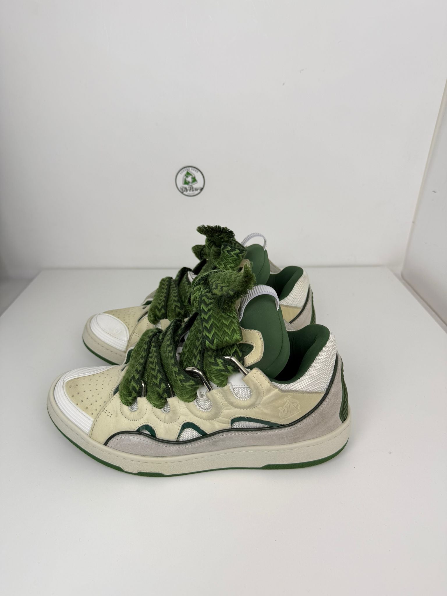 Lanvin crub Size 42 beige e verde
