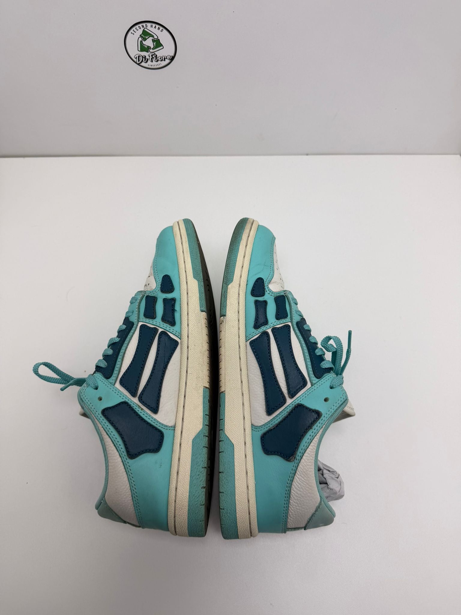 Amiri skeleton 41 celeste e blu