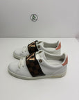 Louis Vuitton trainer size 40 bianca e marrone