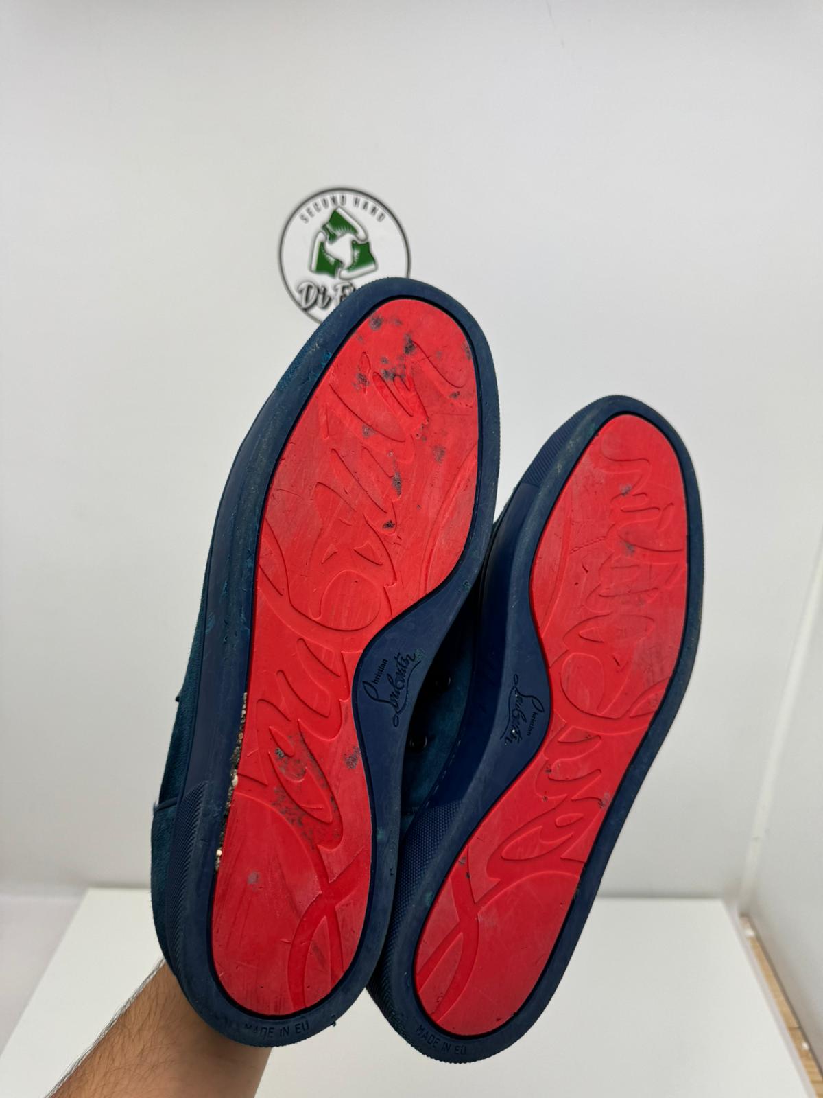 Christian Louboutin 42.5 basse blu